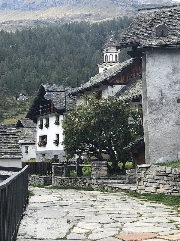 瑞士——坎顿·蒂奇诺——Valle Maggia - Bosca Gurin village